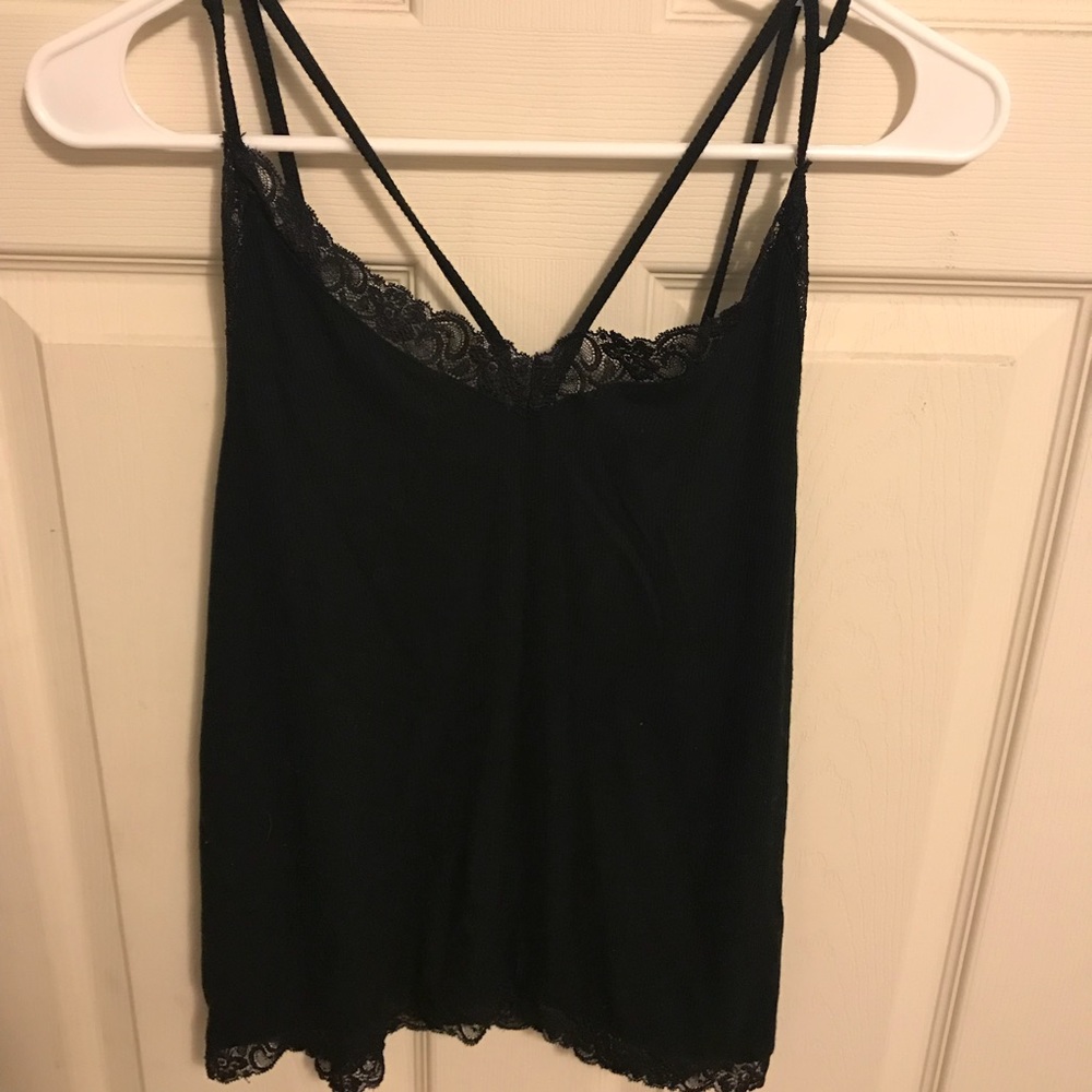 Lace trimmed cami